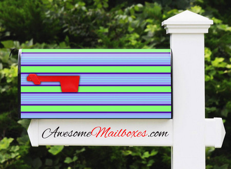 Buy Mailbox Stripes 0050 Mailbox