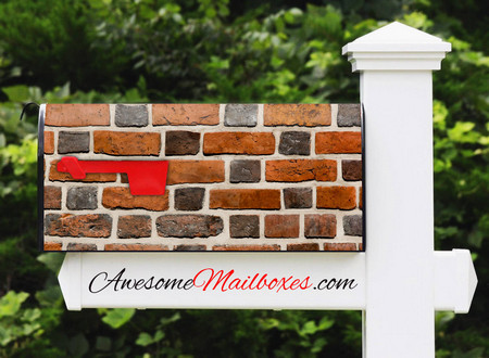 Buy Mailbox Texture Brick Mailbox