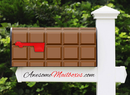 Buy Mailbox Texture Chocolate Mailbox