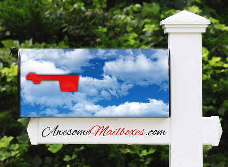 Buy Mailbox Texture Clouds Mailbox