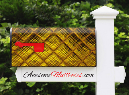 Buy Mailbox Texture Golden Mailbox