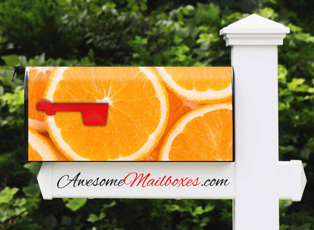 Buy Mailbox Texture Orange Mailbox