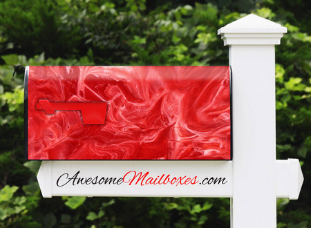 Buy Mailbox Texture Red Marble Mailbox