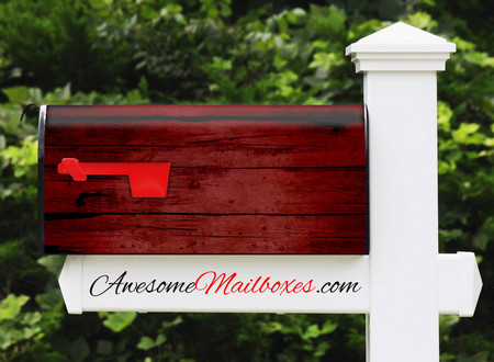 Buy Mailbox Woodshop Character Redwood Mailbox